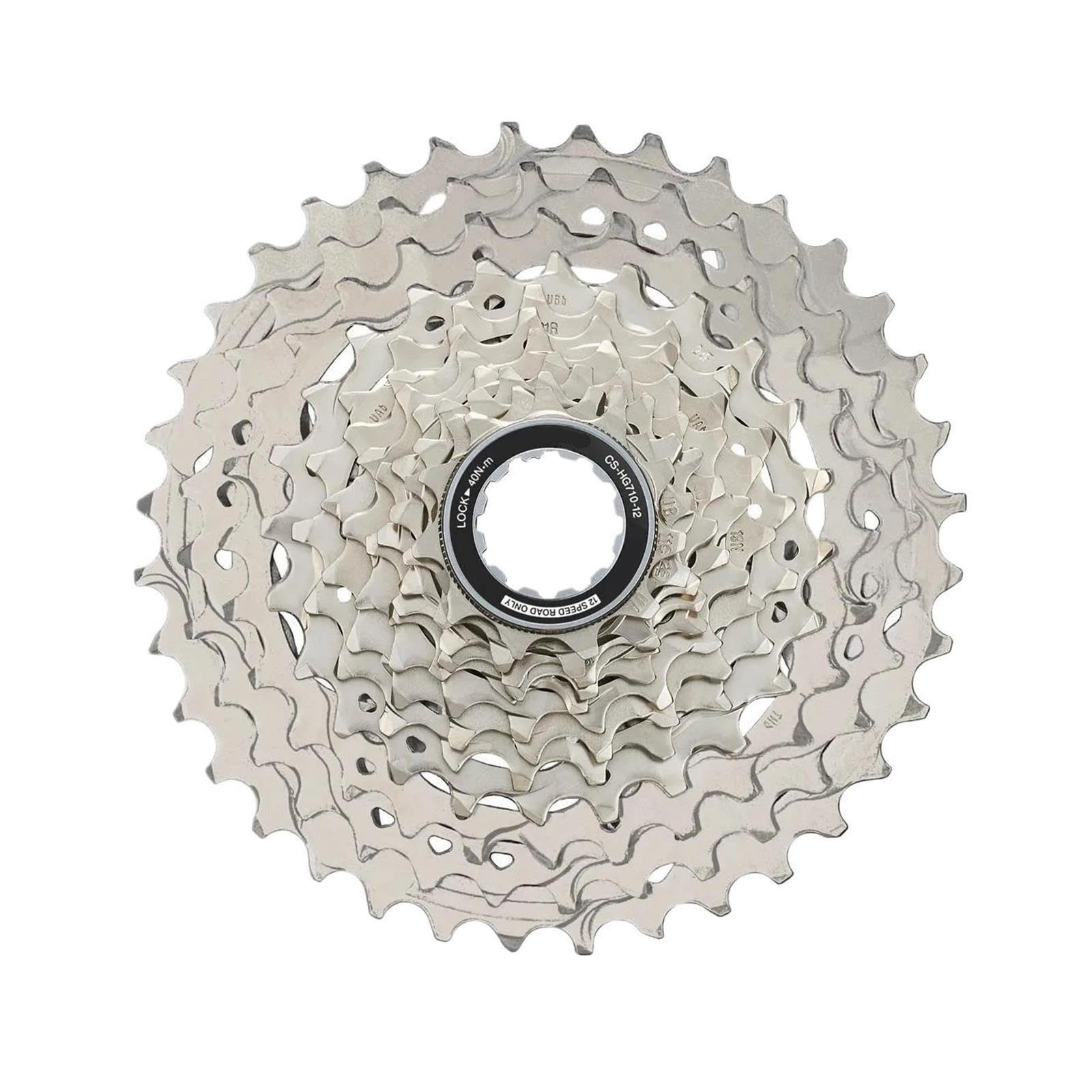 Genérico Piñon Cassette Ruta, Compatible con Shimano, R7101 HG710