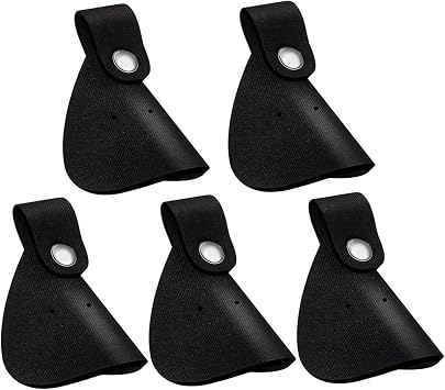 5Pcs Nose Sun Protection Guards, UV-Blocking Nose for Glasses, Anti-Sun Cover for Men Women Outdoor Sports, Glasses Patch, Black