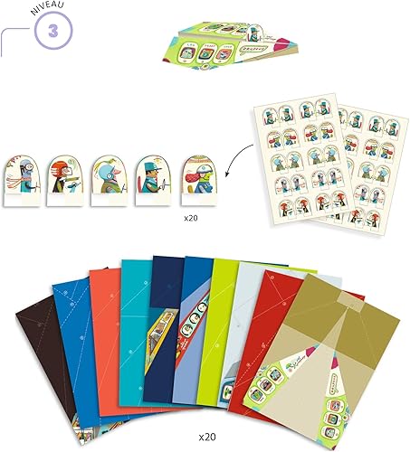 Miniatura 3 de DJECO Kit de manualidades de papel de origami Sweet Treats - Nivel 2