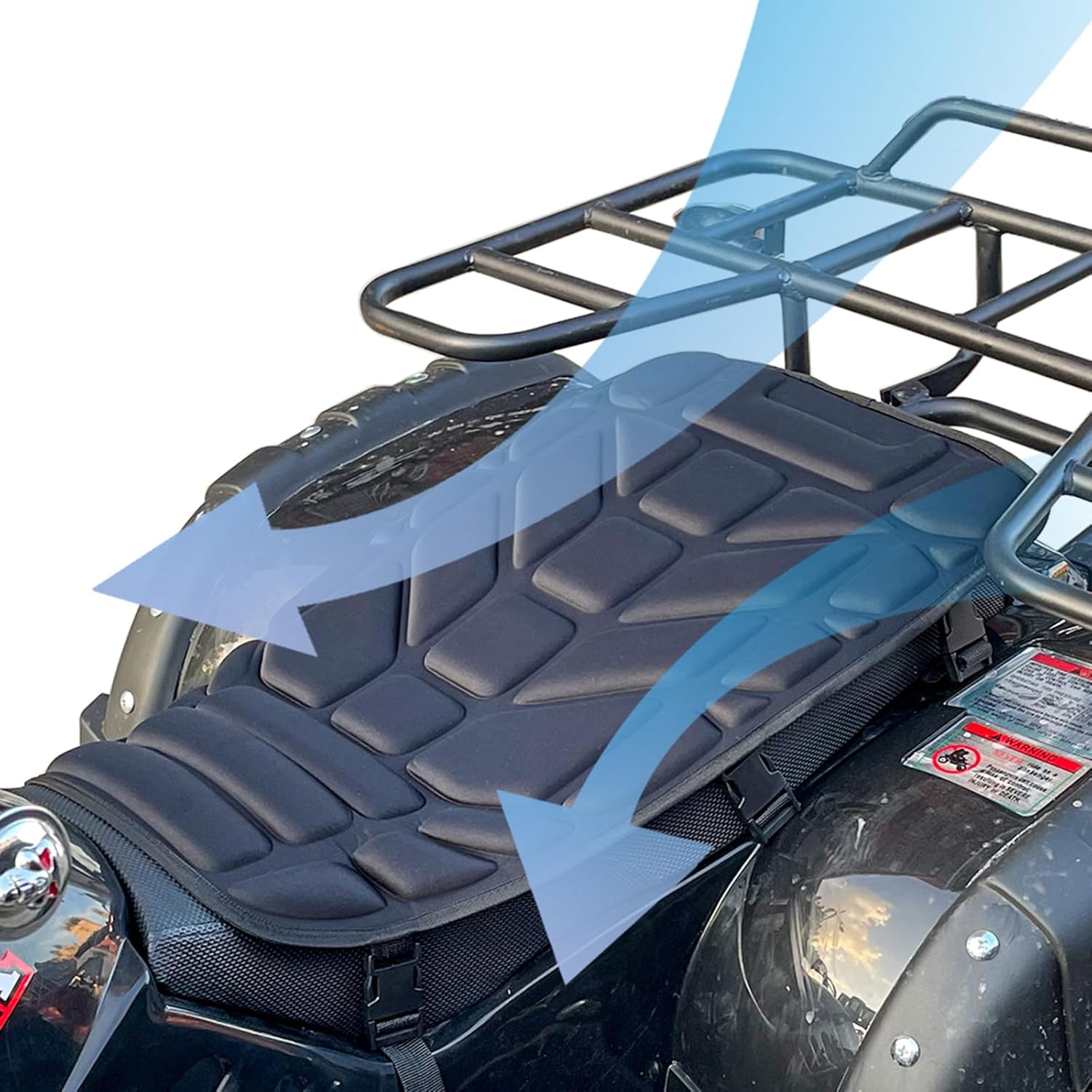 ATV Seat Cover - Breathable & Detachable Dirt Seat Protectors for 4 Wheelers