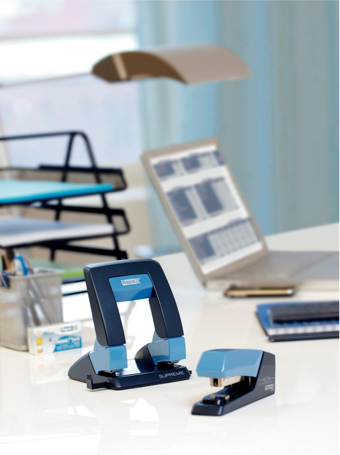Rapid S50 Supreme Desktop Stapler - Blue