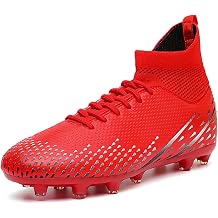 Mens Football Boots Women High-Top Outdoor Soccer Cleats Professional Trainers Competition Teenager Rugby Shoes