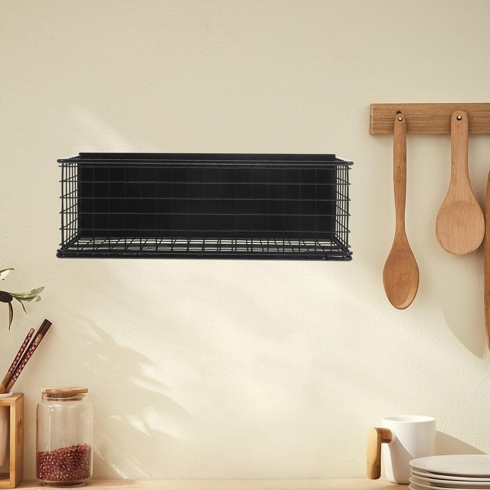 UPKOCH Organizzatore Magnetico per Spezie da Frigorifero Mensola Metallo con Forte Adesione Facile Installazione per Cucina e Spazi Metallici