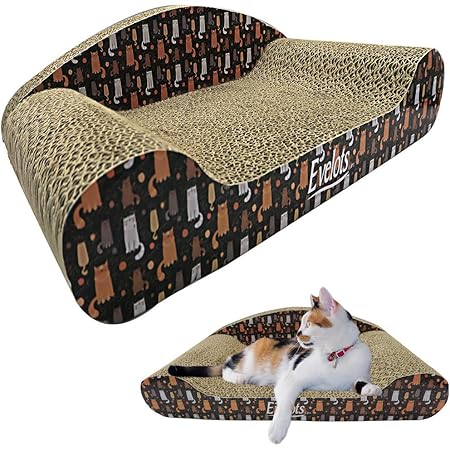 cardboard couch cat scratcher