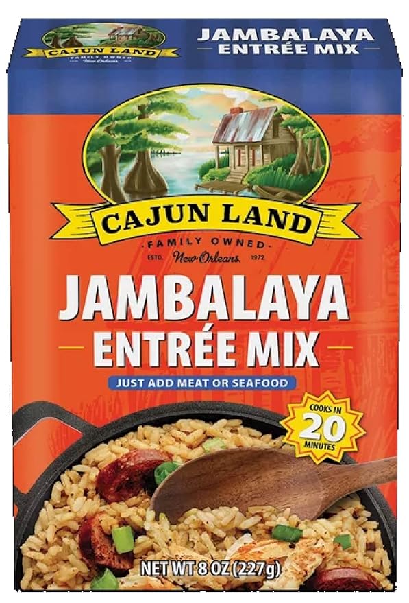 Cajun Land Jambalaya Mix 8 oz Packaged Jambalaya