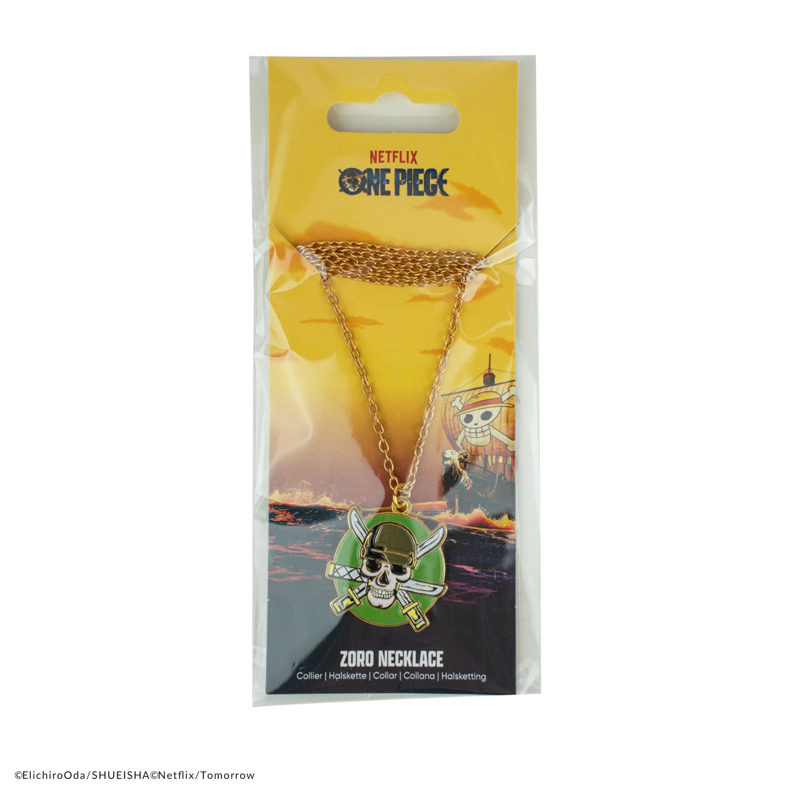 Amazon.co.jp: ネックレス ONE PIECE (Netflix)ロロノア・ゾロ 