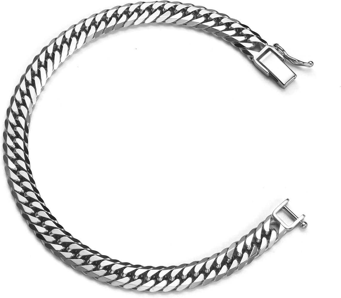 Amazon | [スペランツァ] プラチナ850 喜平 ブレスレット 6面ダブル