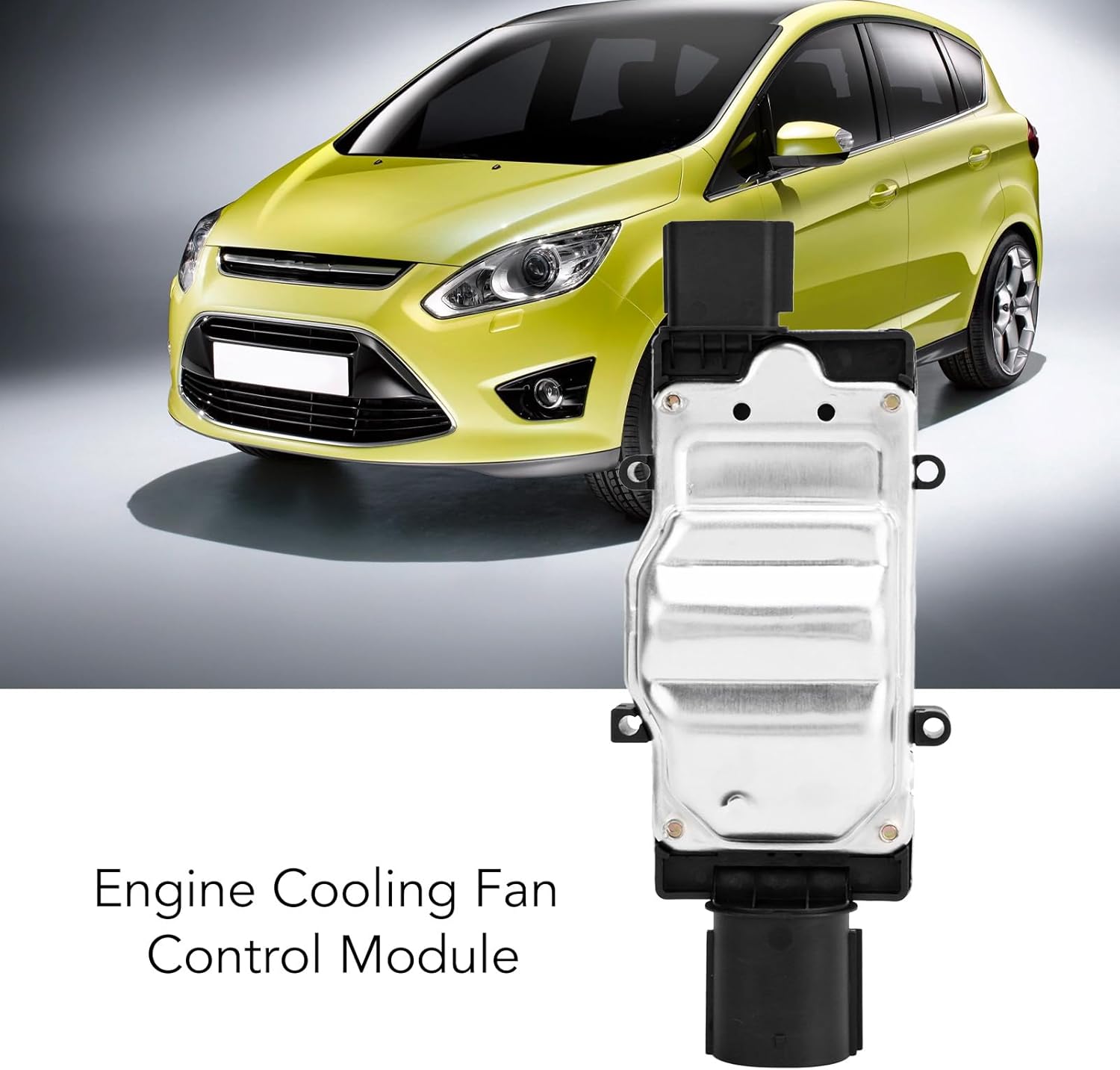 Engine Cooling Fan Control Module Unit, 11378567 Engine Radiator Cooling Fan Control Unit Module,Cooling Fan Module,F.ord F.ocus 4 Door 11378567 11378464 2013-2018