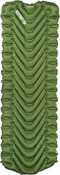 Klymit Static V Long Inflatable Sleeping Pad for Camping, Lightweight Hiking and Backpacking Air Bed For Tall Campers, 2.5 Inch Thick