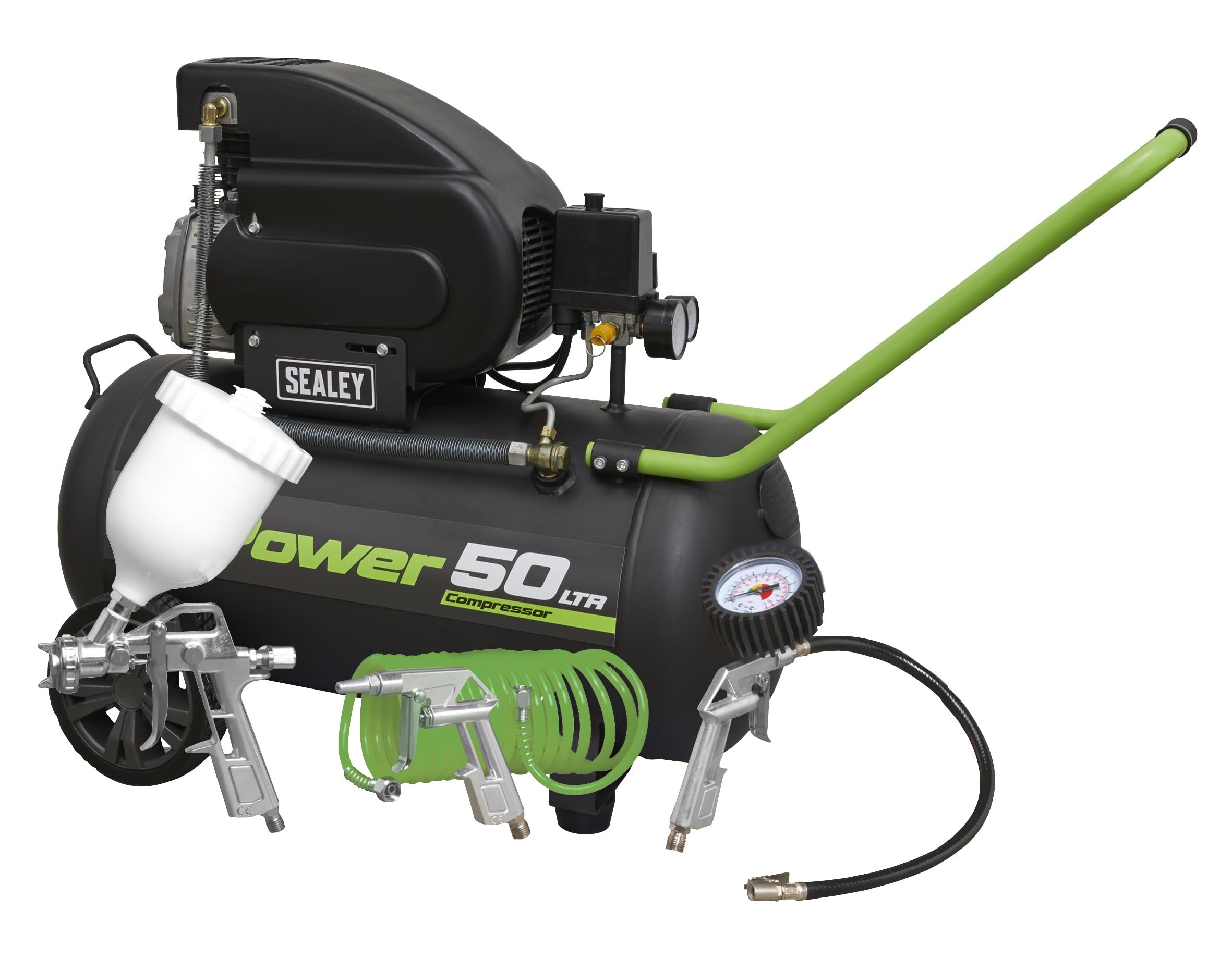 Sealey SAC5020E Direct Drive Compressor, 2HP, 50L