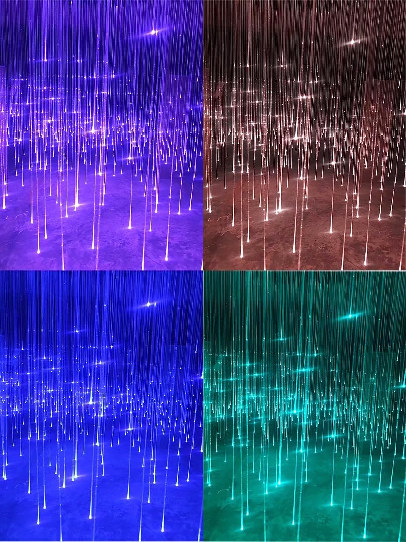 PMMA 1Pcs Ф0.03in / 0.75mm * 8858ft / 2700m Ultra Bright End Glow Fiber Optic Cable for All Kind LED Star Ceiling Sky Light Kit and Fibre Optical Lighting Decoration