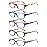 Kerecsen Reading Glasses 5 Pairs Fashion Ladies Readers Spring Hinge with Pattern Print Eyeglasses for Women (Multicolor -8, 2.75)