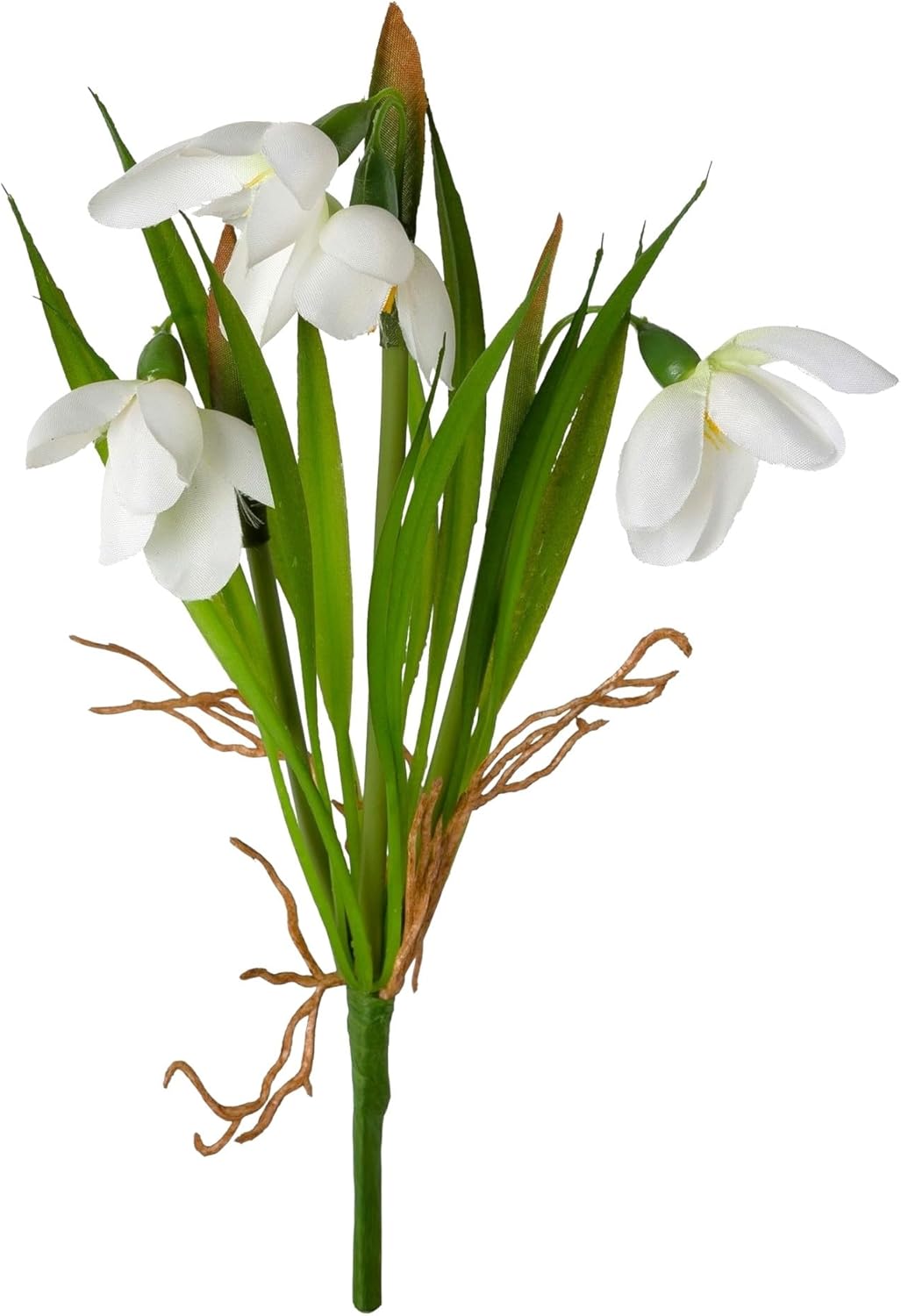 Artificial Flowers Snowdrops 21 cm White Artificial Spring Flowers Lily of the Valley Spring Decoration