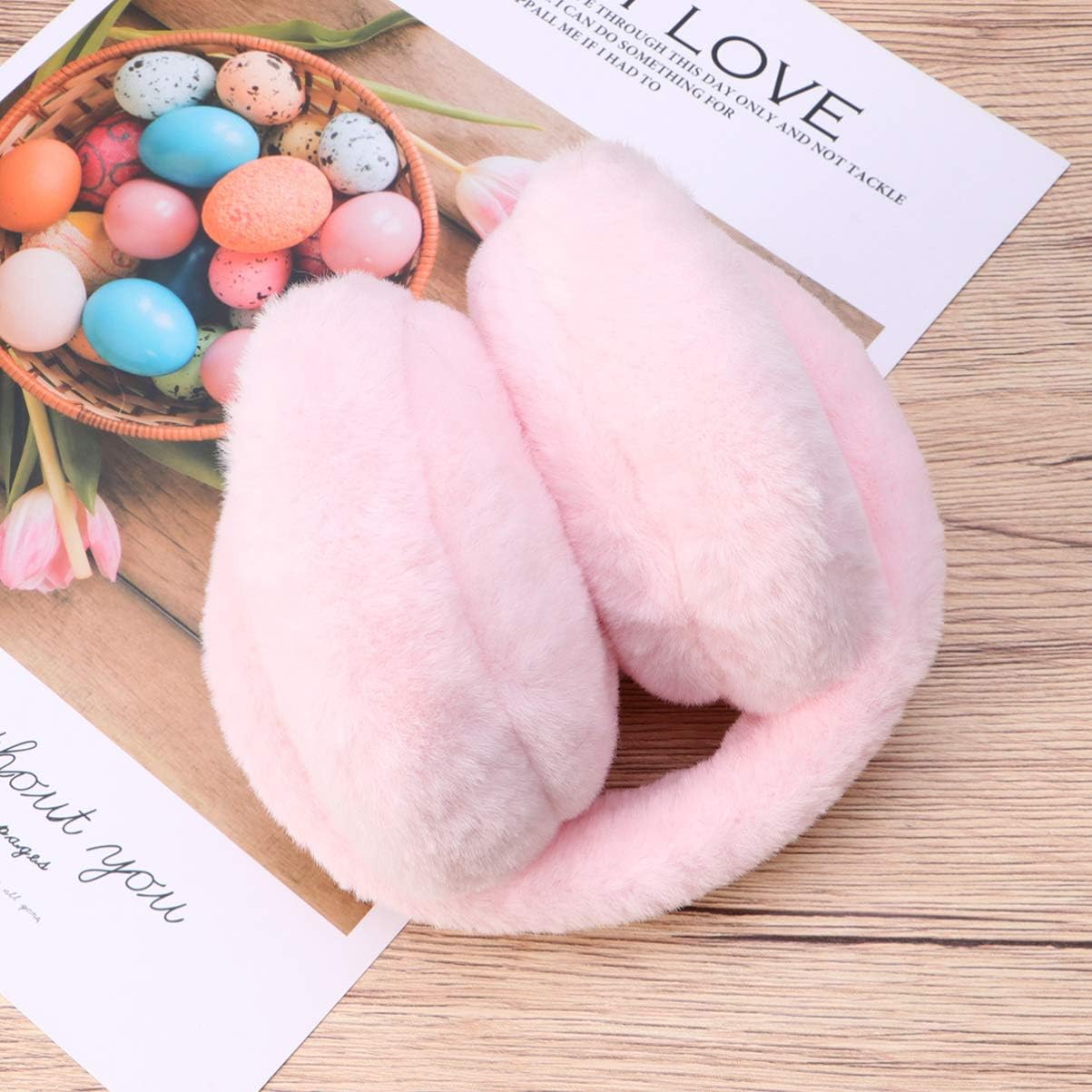 Ciieeo Winter Ear Muffs Foldable Ear Women Muffs for Winter Snow Men Plush Covers Headband White Headband Warmer Men and Women Comfortable