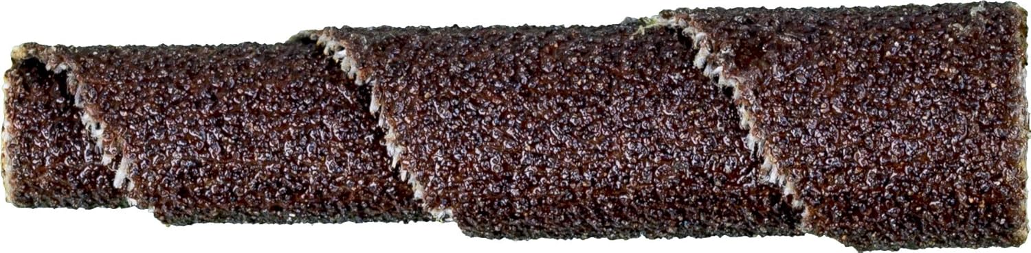 PFERD 41534 Untapered Cartridge Roll, Aluminum Oxide A, 3/8 Diameter x 1-1/2 Length, 1/8 Arbor Hole, 60 Grit, 24000 Max RPM (Pack of 50)