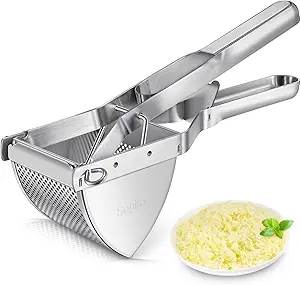 Potato Ricer, Sopito Stainless Steel Potato Masher for Commercial and Home Use