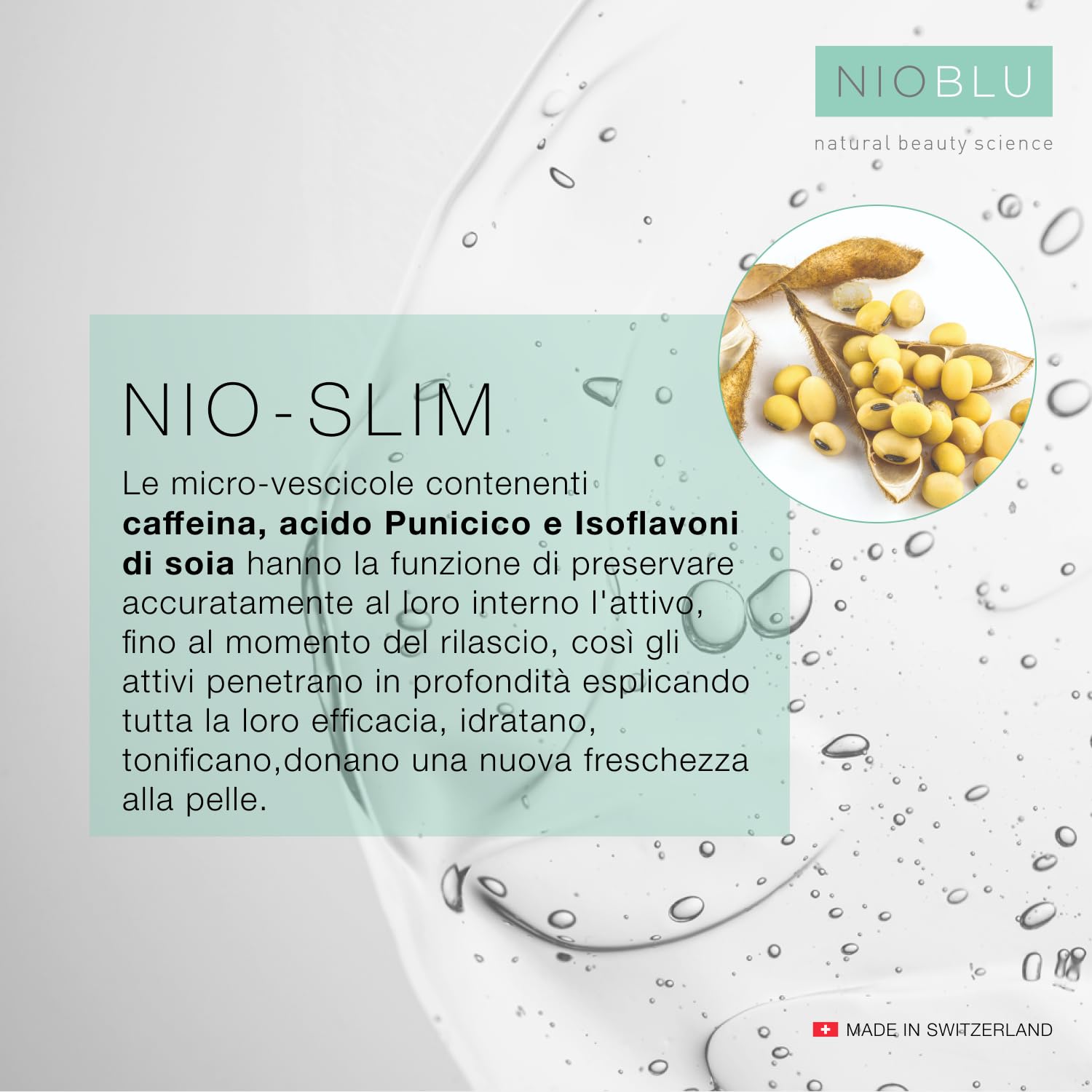 Nio Crema Corpo Rassodante - Nutriente e Rassodante - Contrasta i segni di rilassamento e l'invecchiamento della pelle - Con ingredienti naturali - Tecnologia avanzata - 200 ml
