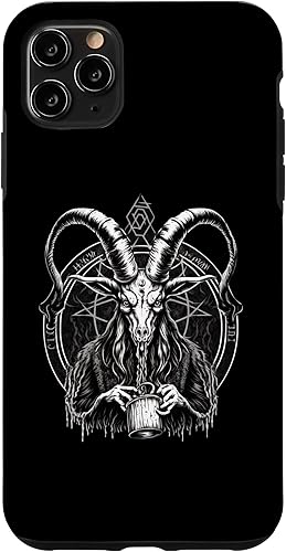 Miniatura 4 de iPhone 12 mini Demon Baphomet - Occult Gothic and Witchcraft Case