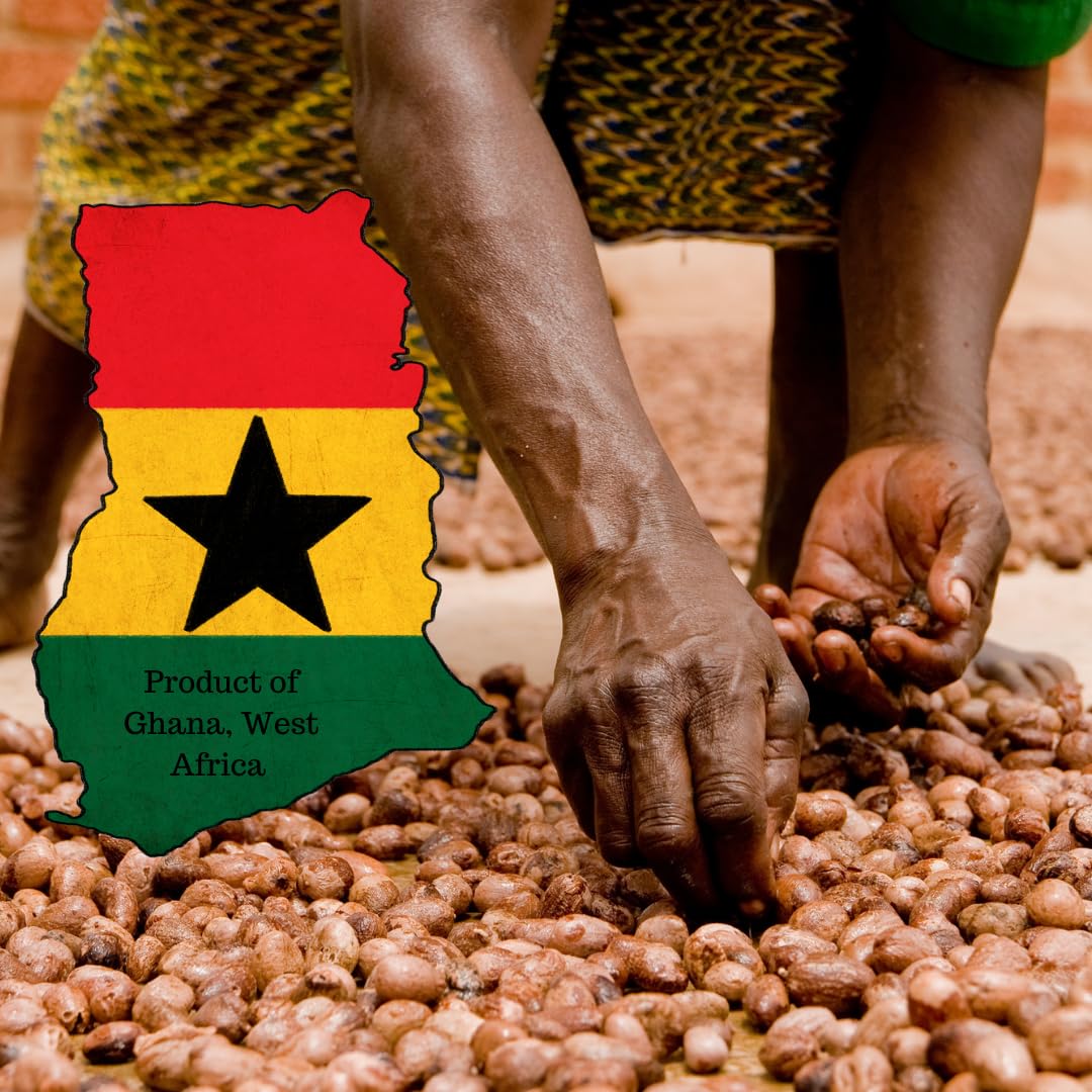 Organic Raw Unrefined African Shea Butter- 100% Pure Natural, 1Lb- Yellow - Image 3