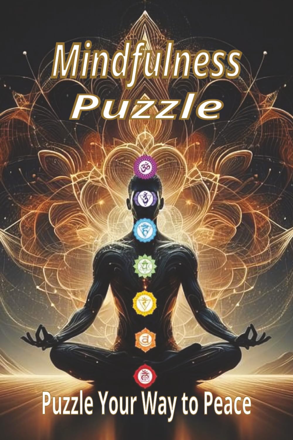 Mindfulness Puzzle Book: Mindful Puzzles | Helps to Relax, Refocus, & Recharge your mind | 6x9 Inches 110 Pages | Solutions Included