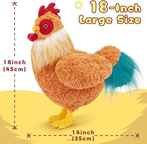 Vista 52 de Tezituor Animales de peluche de dragón de doble cabeza, juego de 5 juguetes de peluche de dinosaurio, mamá dragón con 4 dinosaurios bebés