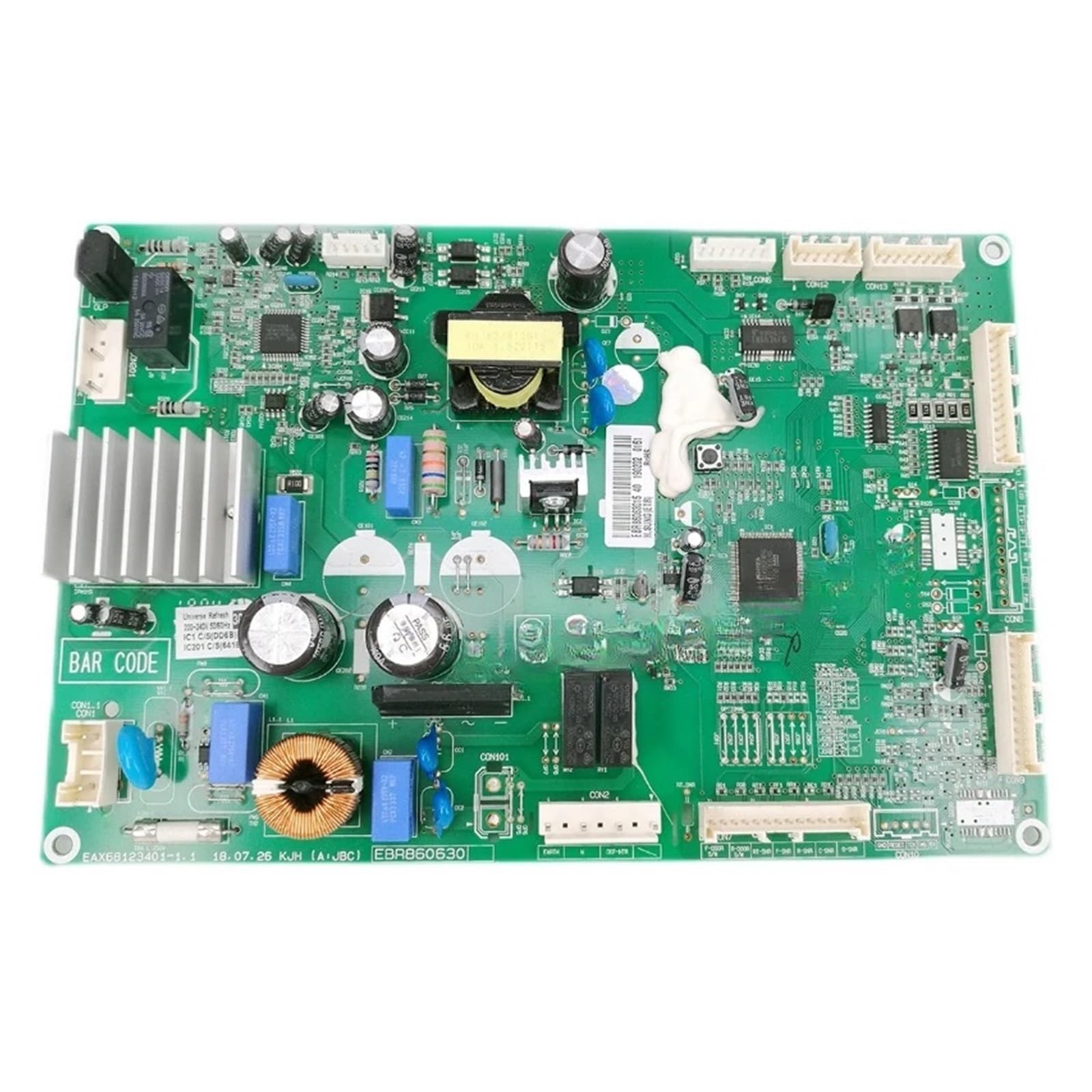 YTGWLKCO Compatible for LG, Refrigerator Computer Board Motherboard Control Board EBR86063015 Refrigerator Parts Inverter Board, Refrigerator Replacement Parts