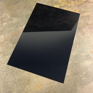 Pickguard Sheet Blank - 1 Ply Black - ACB-10
