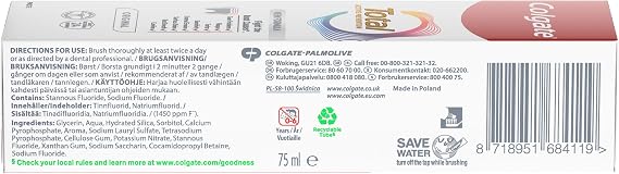 Colgate Total Active Prevention Original Toothpaste 100ml x4 | Fights Root Causes* of Many Oral Health Problems³ | 24h Antibacterial¹ Protection | clinically Proven | Patented² Technology