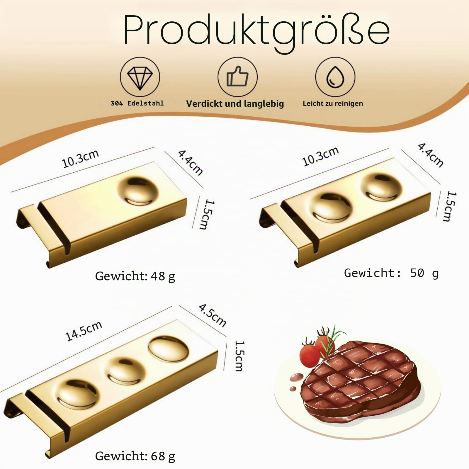 2 Stück Edelstahl 304 MesserbäNkchen,StäBchenhalter,EssstäBchen Rests FüR Esstisch,FüR Verschiedene Essensszenen,Es Kann Als Dekoration Auf Dem Esstisch Verwendet Werden (Silber Stil 2)