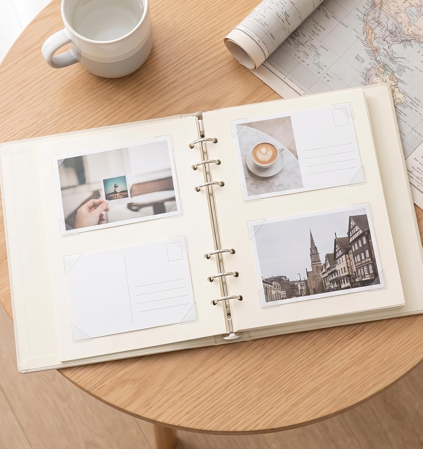 15 Pcs Adhesive Photo Corners, Photo Corners Self Adhesive