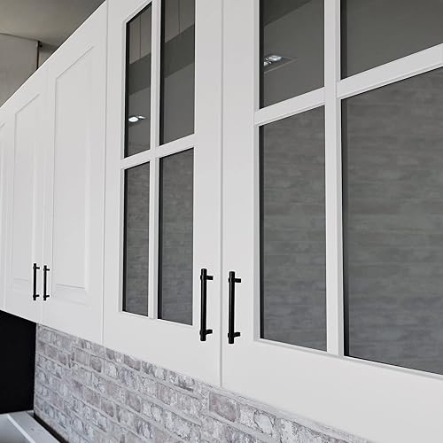 Vista 80 de Design House 189647 - Tiradores sólidos para gabinete, paquete de 10, tiradores de cajón de centro a centro, manijas de cocina modernas, acero Acero