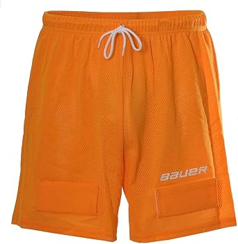 Bauer Hockey Core Mesh Jock Shorts, Youth Youth Large Yellow