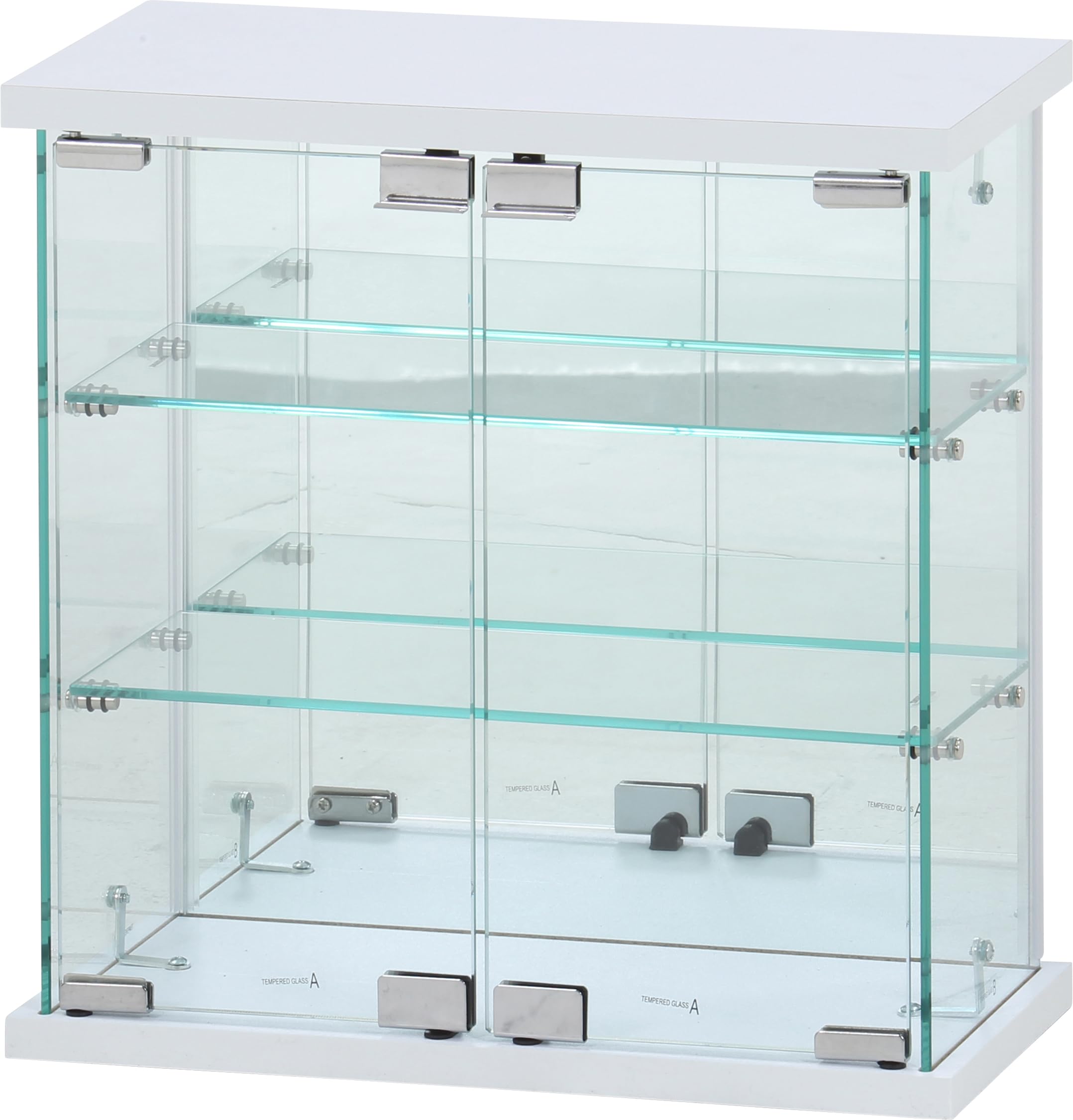 不ニ貿易　フィギュアケース(ガラスケース) 3段 Amazon.co.jp: 不二貿易 卓上ガラスコレクションケース