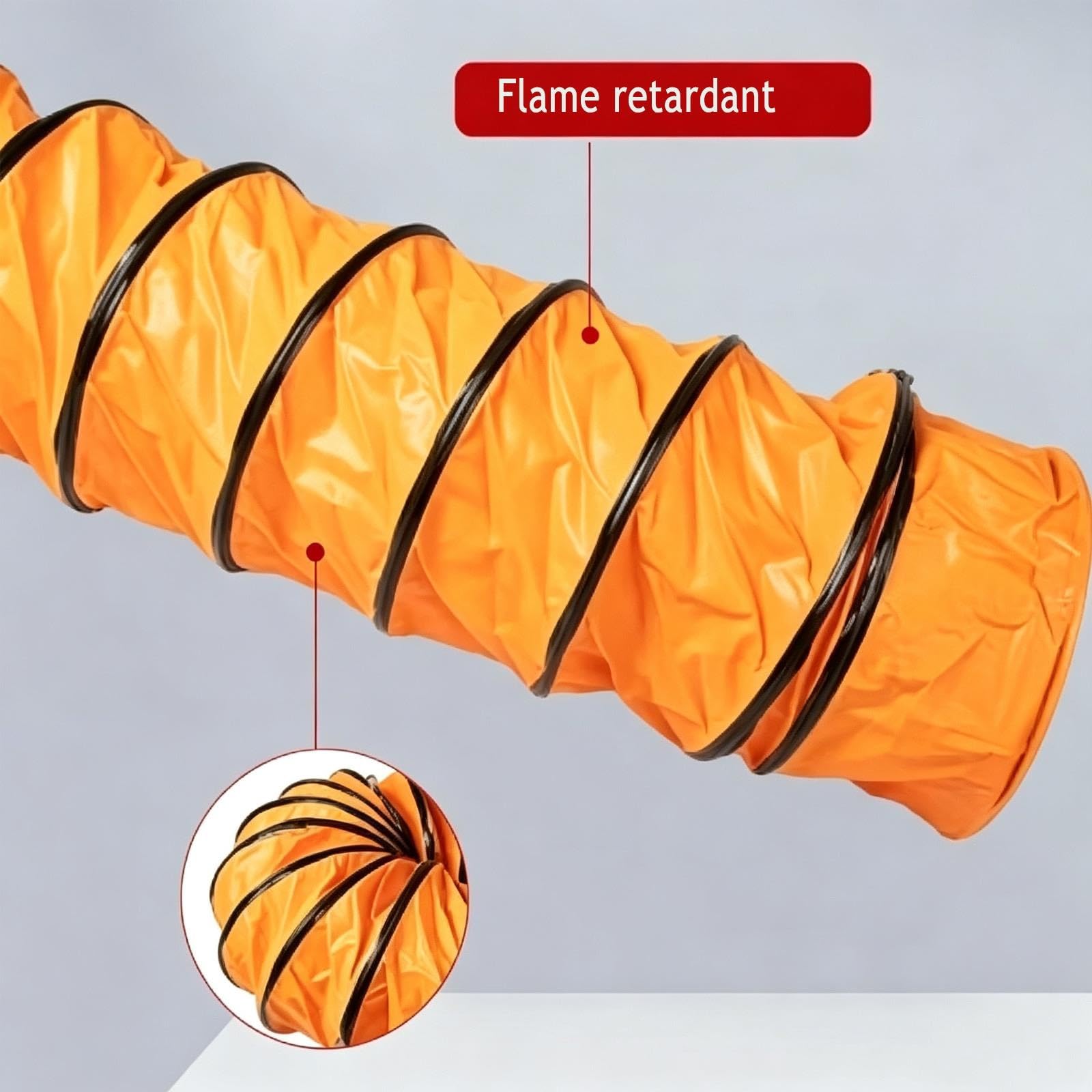 Tubo Flessibile Del Ventilatore, Tubo Flessibile Del Condotto HVAC