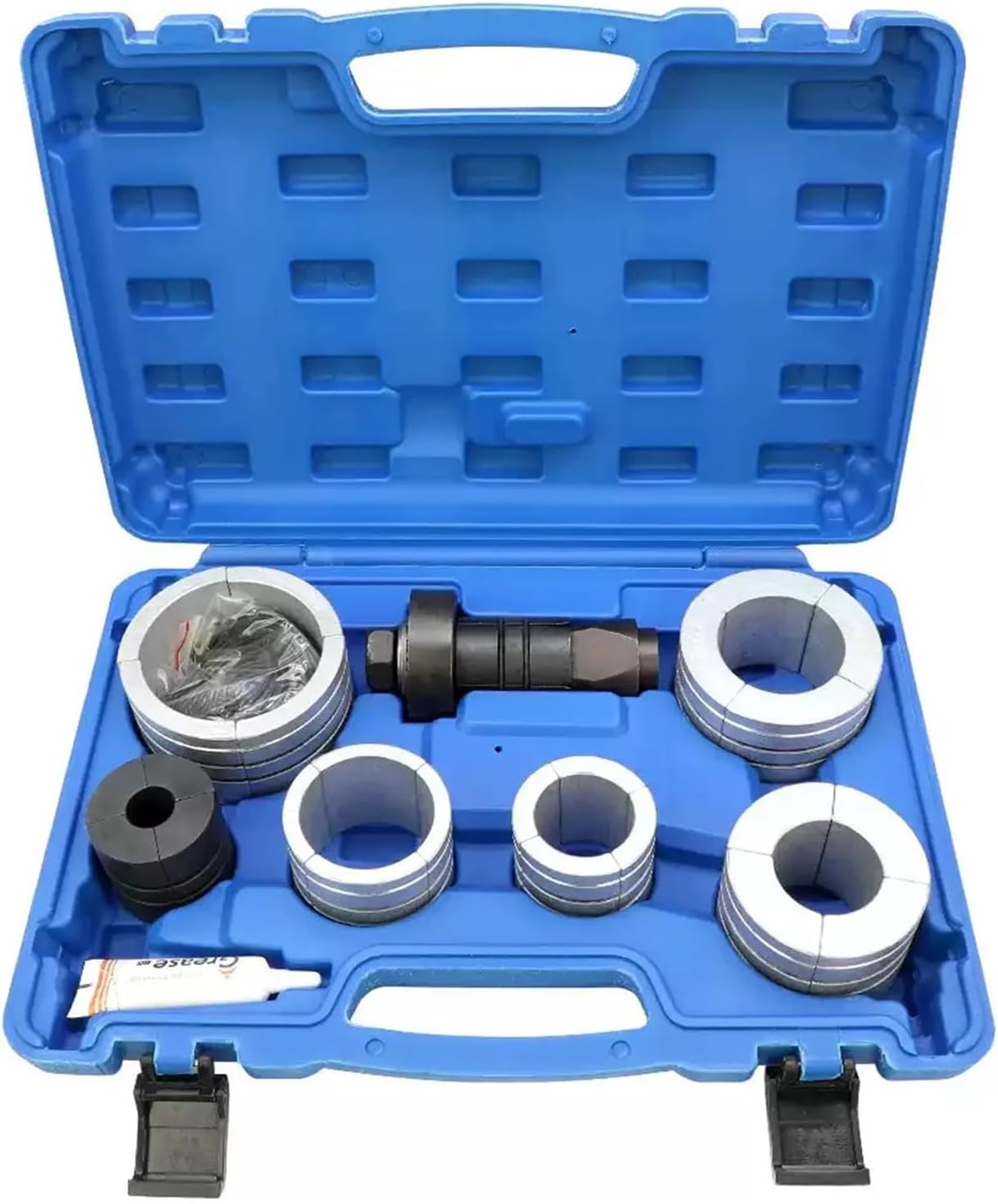 7 - Piece Hydraulic Pipe Reaming Tool Kit - Universal Tool Compatible with Vehicle Pipe Work