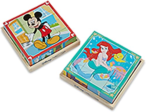 Miniatura 7 de Melissa & Doug Disney Mickey Mouse Rompecabezas de cubo de madera