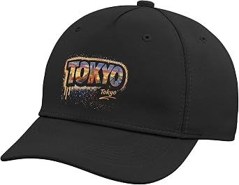 Tokyo Street Art Travel Design Adjustable Baseball Hat