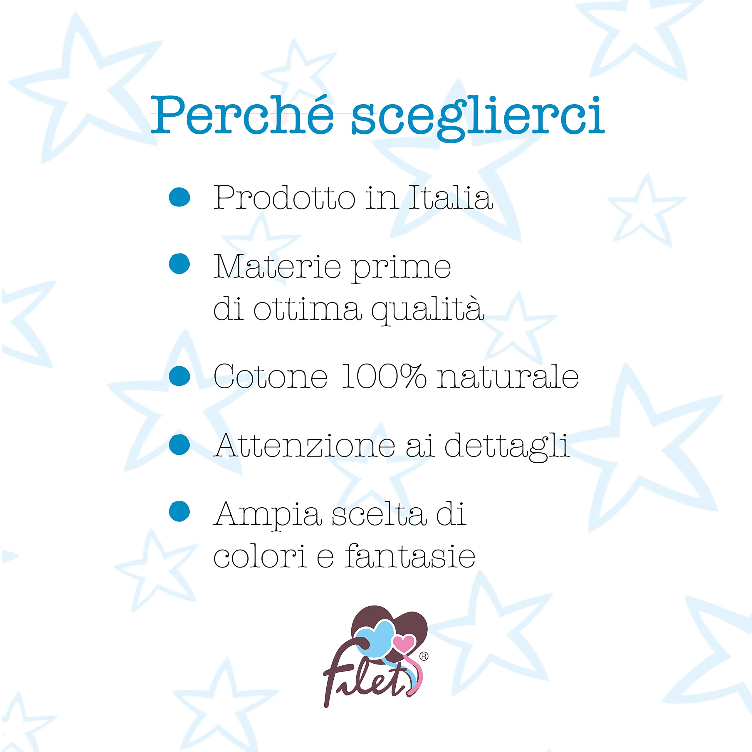 Filet - Couvre-Livret Sanitaire à Broder, Cover Documents Sanitaires Nouveau-né, Compatible avec Chaier de Santé de l’Enfant Formulaire CERFA no 12593 02, Made in Italy, Bleu AMP3028B Taille Unique