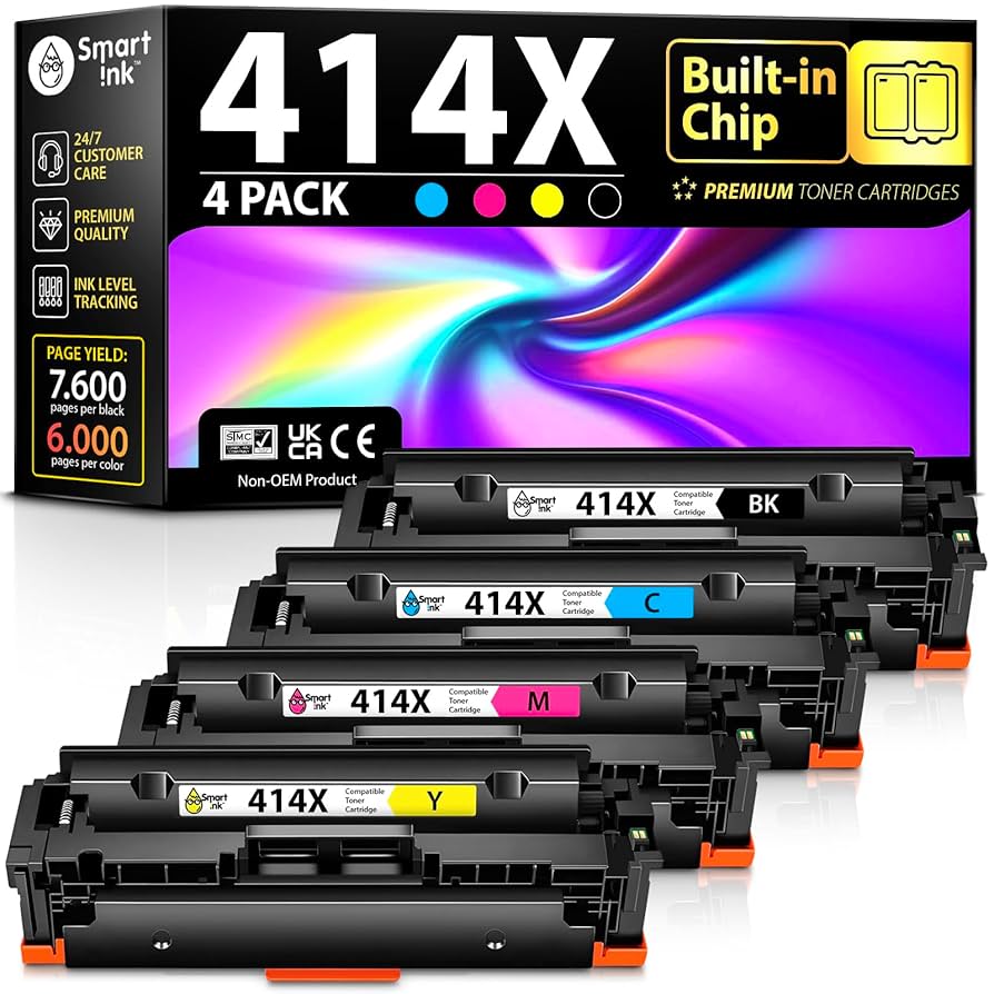 Amazon.com: Smart Ink Compatible 414X Toner Cartridge