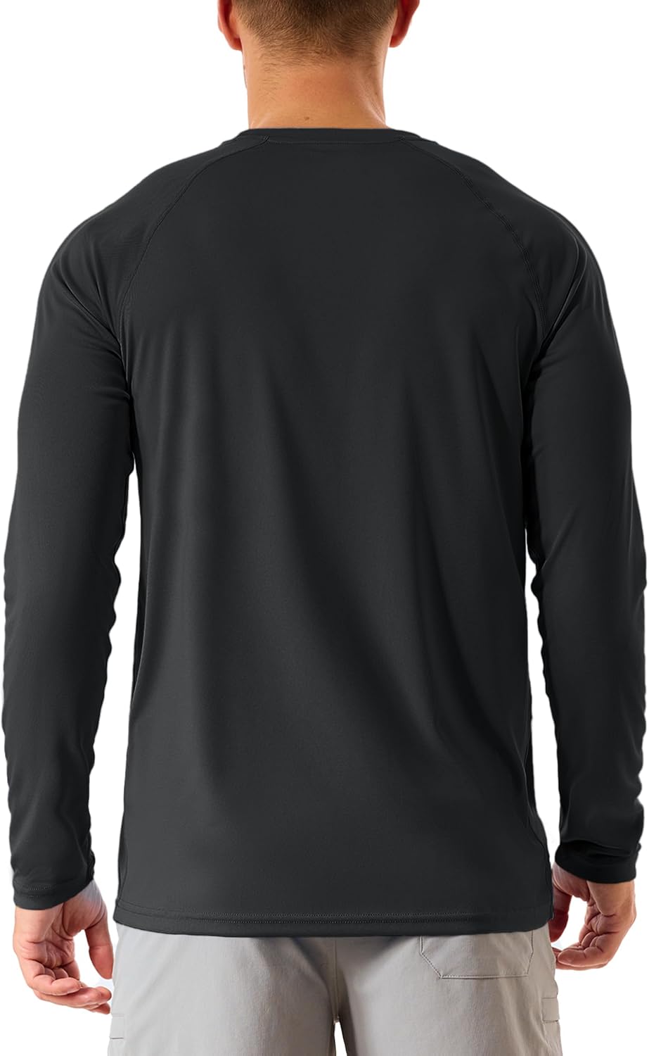 KINSWT Men's Sun Protection Shirts UPF 50+ Long Sleeve Swim Shirts UV SPF Quick Dry Lightweight Rash Guard