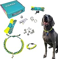Vista 12 de CORDA Crafts - Kit de cuerda de paracaídas - Accesorios completos para hacer collar de perro y pulsera a juego del dueño - Tutorial en video fácil