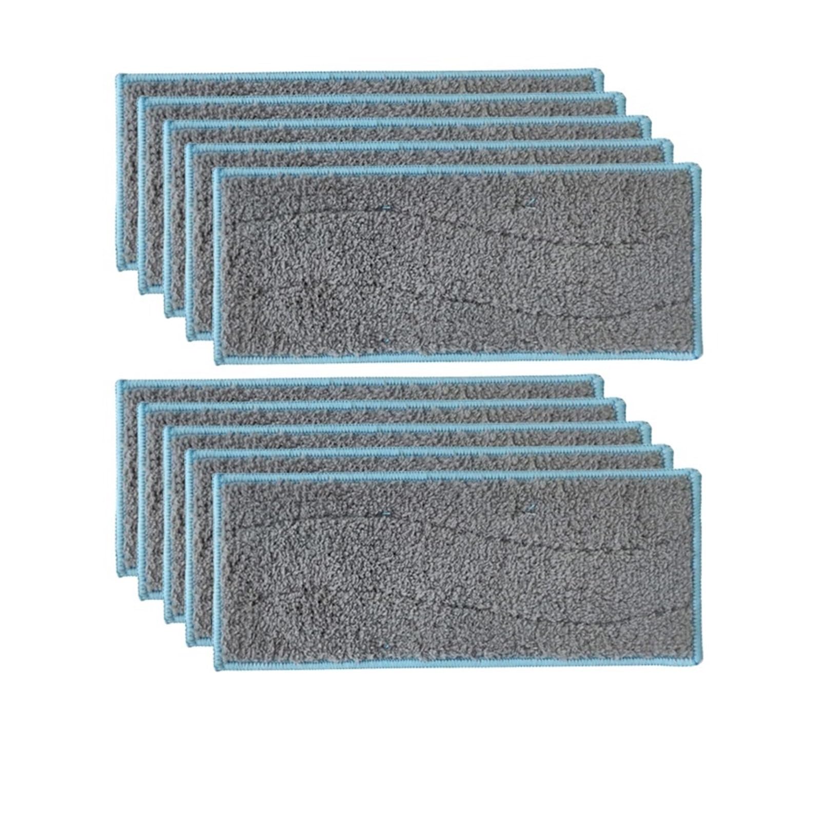 LIUCH Zmywalne nakładki do mopa na mokro do odkurzacza robota M6 ściereczki do mopa szmaty podkładki akcesoria zamienne części(10pcs)