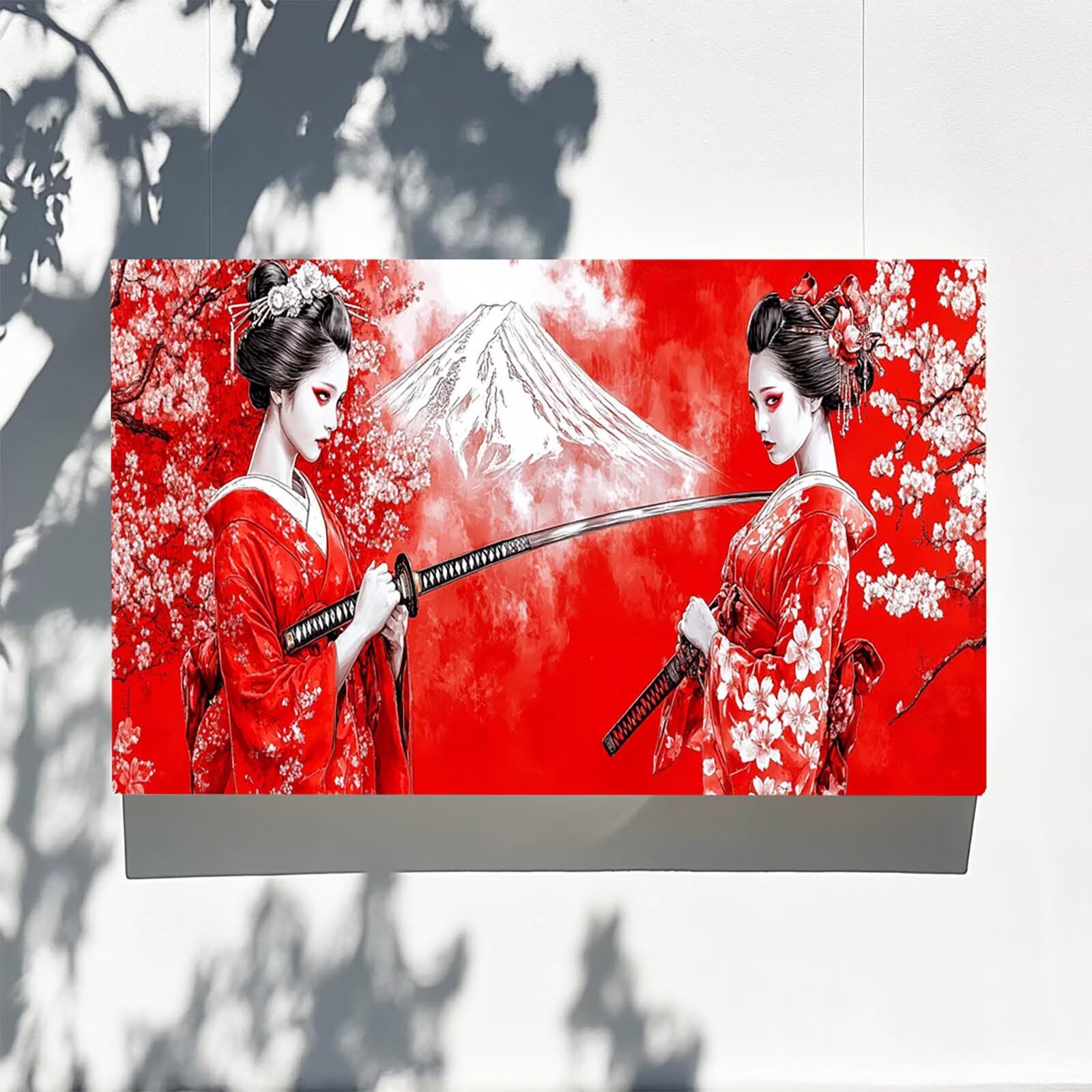 DIY Malen nach Zahlen Erwachsene Fujisan Malen nach Zahlen ab 7 jahre Mädchen Frau Kreativ set für Erwachsene mit Leinwand Acrylfarben set und Pinsel, Bastelset zum Bemalen für Wanddeko 80X160cm 7-D-7