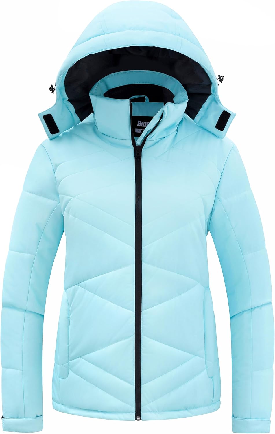 Skieer Women's Waterproof Ski Jacket Warm Snow Winter Coat Mountain Windproof Hooded Raincoat
