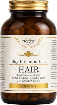 Sky Premium Life Hair Supplement 180 Tablets