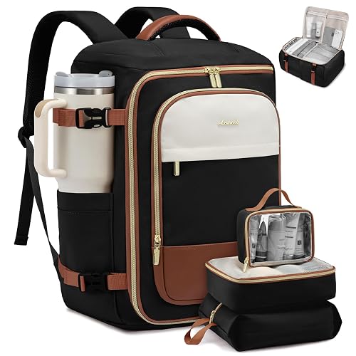 LOVEVOOK Airline Approved Travel Laptop Carry on Backpack for Women