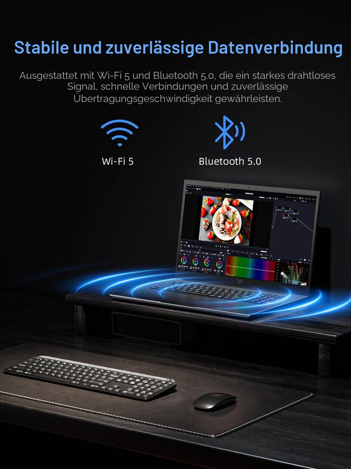 ACEMAGIC 18,5 Zoll Laptop,Twin Lake N150 (bis zu 3,6 GHz),8000mAh,16 GB DDR4 512 GB SSD bis zu 2 TB, 1920 x 1080 IPS Full HD Laptop, BT5.0, HDMI, Typ-C, 180° Öffnen und Schließen | Prozessor N150 bis zu 3,6 GHz, 512 GB SSD, WLAN, HDMI, Notebook und Laptop
