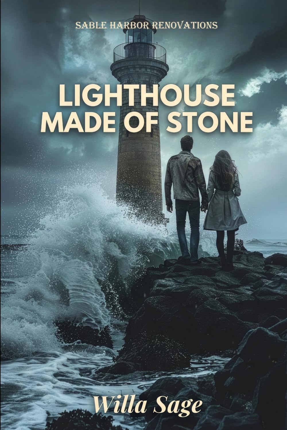 Lighthouse Made of Stone: An Enemies to Lovers Romantic Suspense (SABLE HARBOR RENOVATIONS)