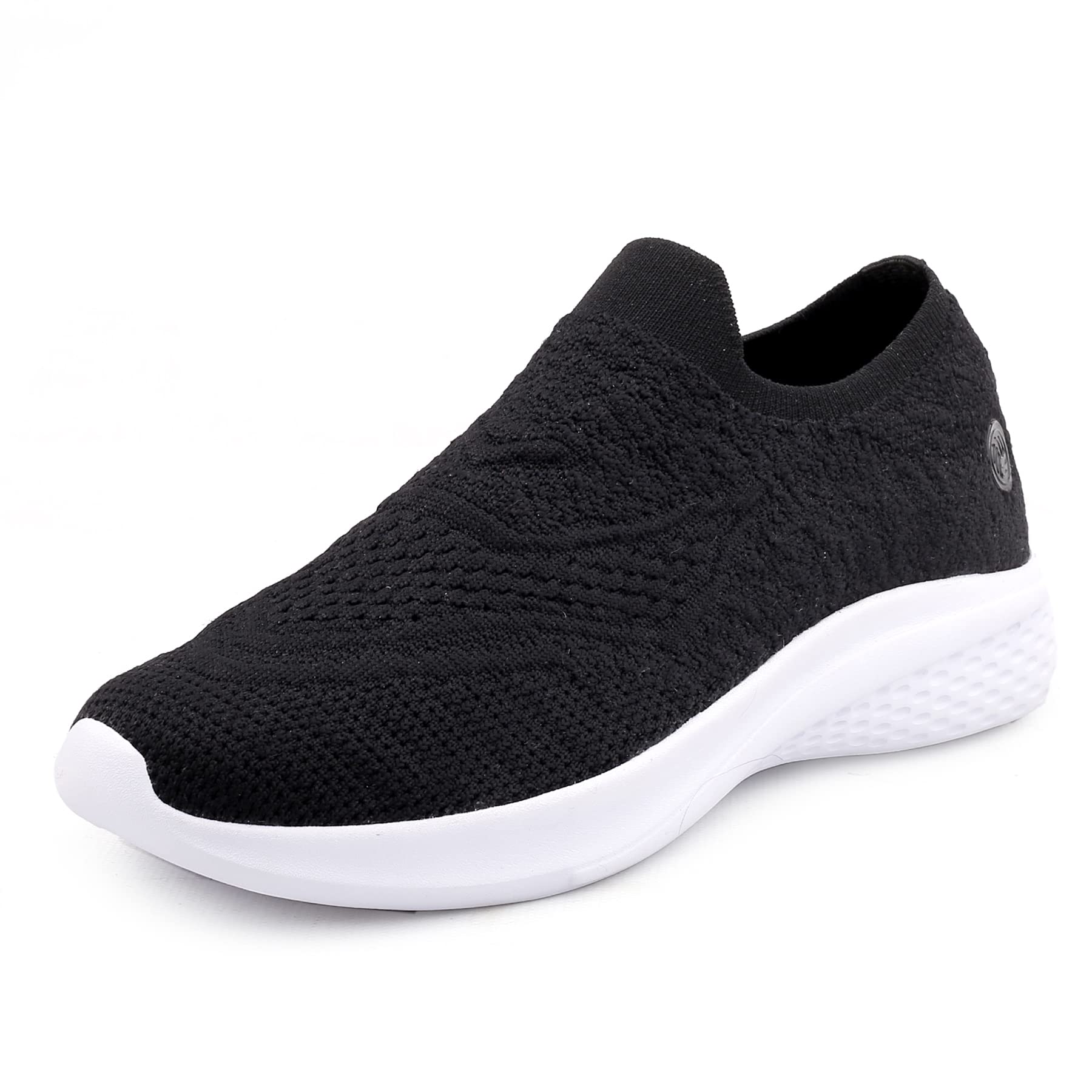 Bacca Bucci® Walker Slip On Sneakers for Women Lightweight Walking Shoes Comfortable Breathable Mesh Sports Shoes | Black, Size UK40 (B09YRV5BQL) Amazon Price History, Amazon Price Tracker