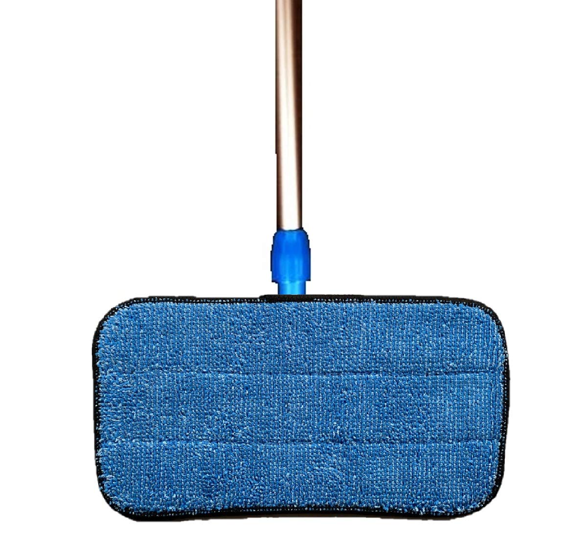 Real Clean 10 Inch Microfiber Wet and Dry Mop Pad Refills Fits 9 to 10 Inch Mop Frames(Pack of 6)